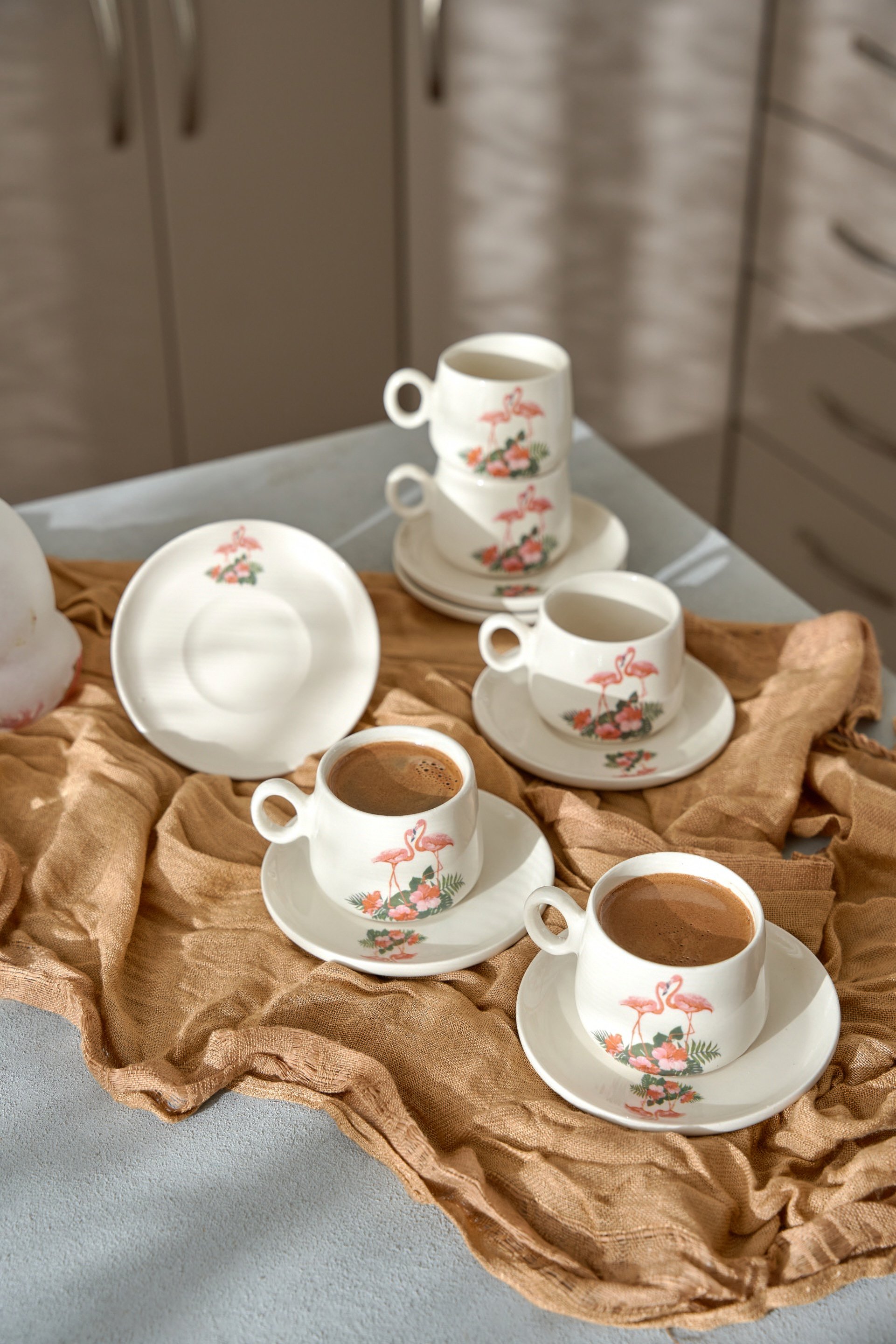 Mingo 6 Kişilik Kahve Fincan Takımı 200Ml