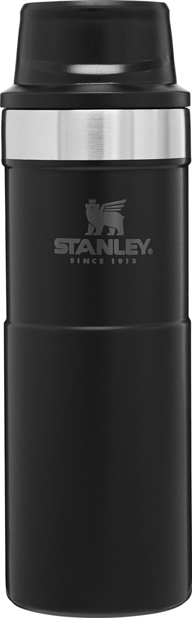 Stanley Klasik Trigger-action Termos Bardak 0.35 Lt Siyah