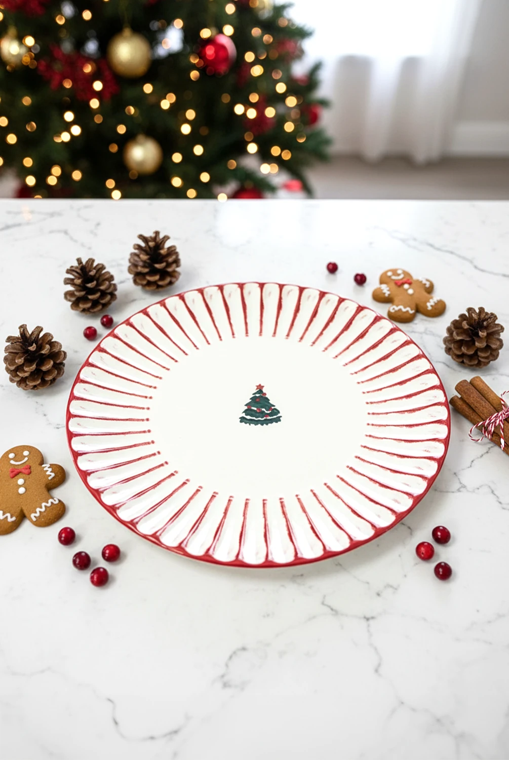 Christmas Garden Servis Tabağı 27cm