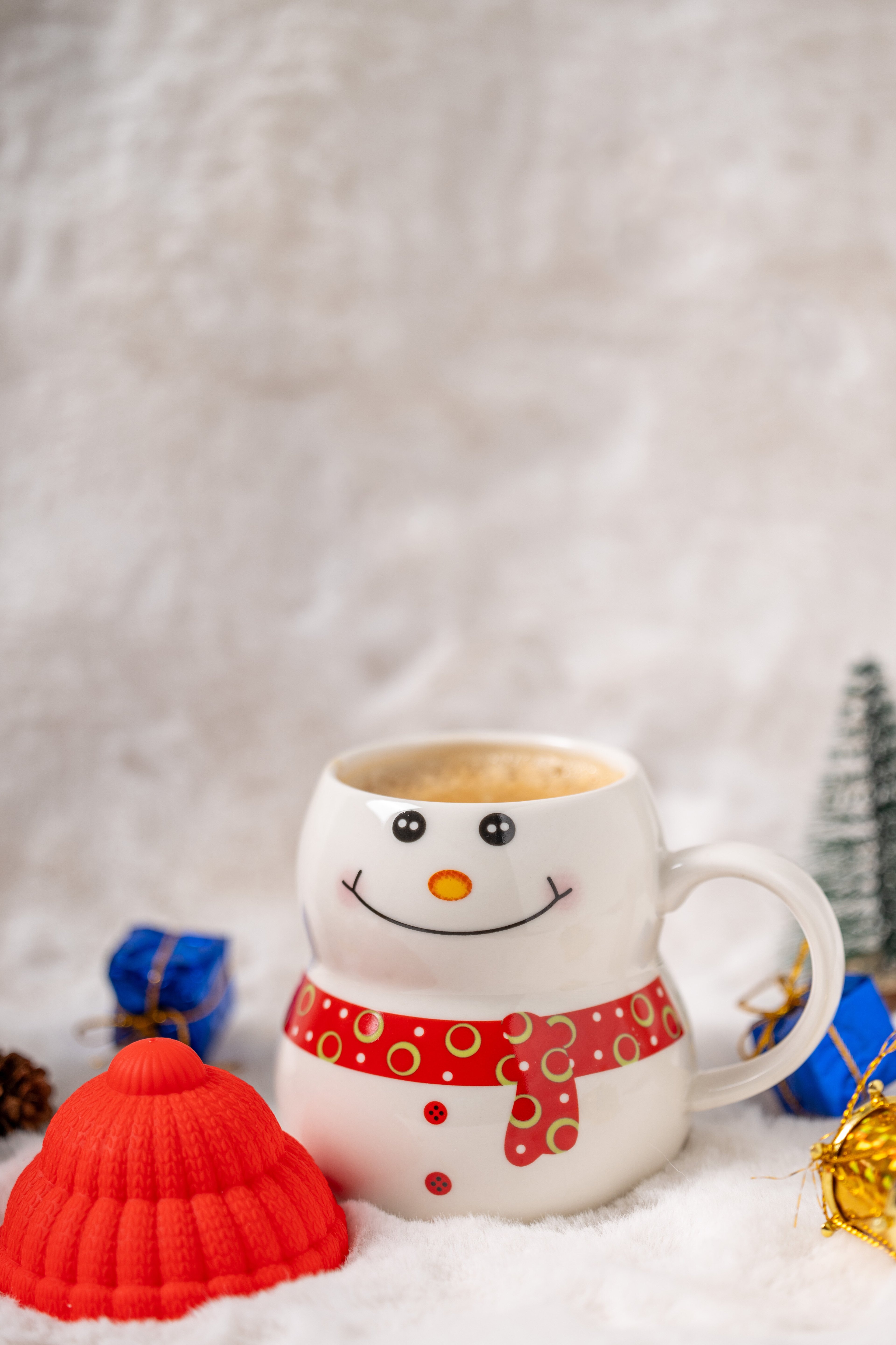 Snowman Porselen Kupa 350 Ml