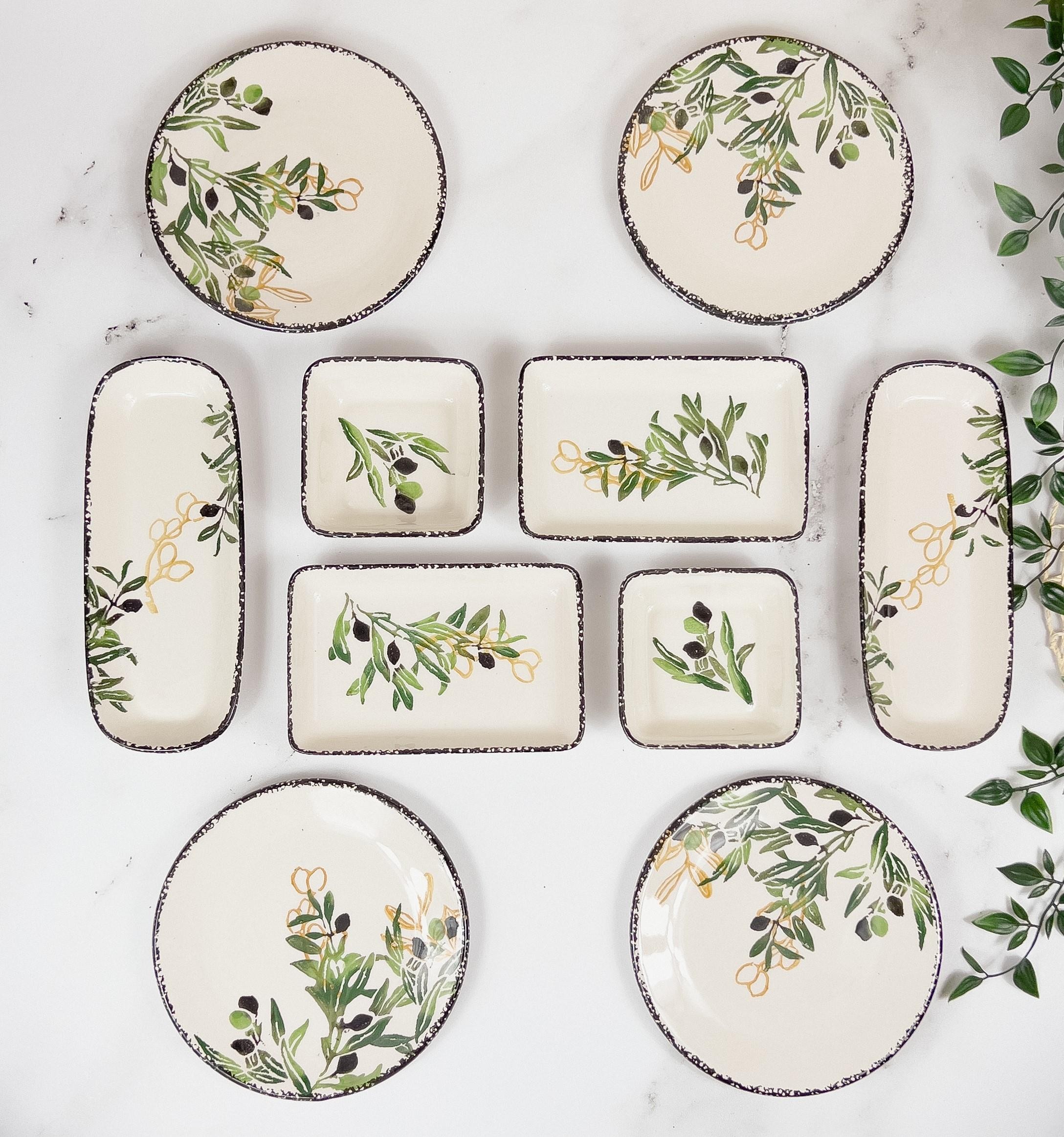 Olive 4 Kişilik Kahvaltı Takımı
