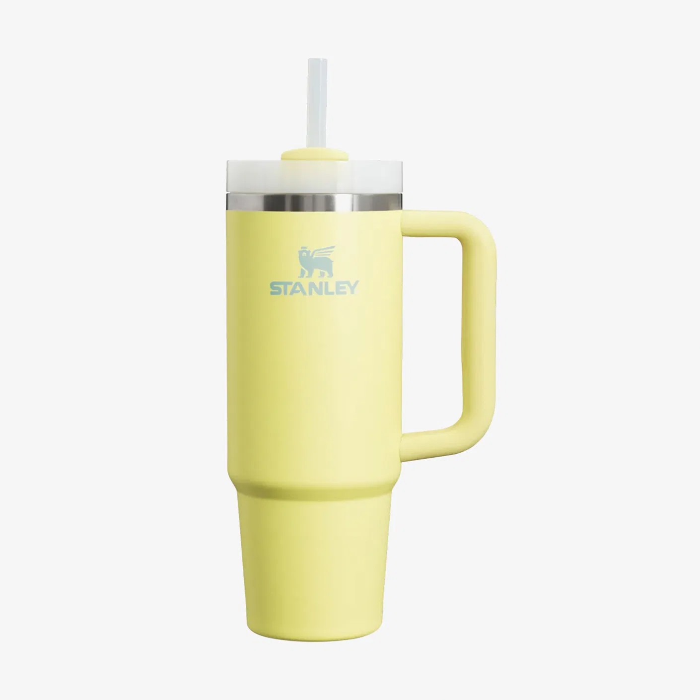 Stanley The Quencher  Pipetli Termos Bardak  0.89L Açık Sarı
