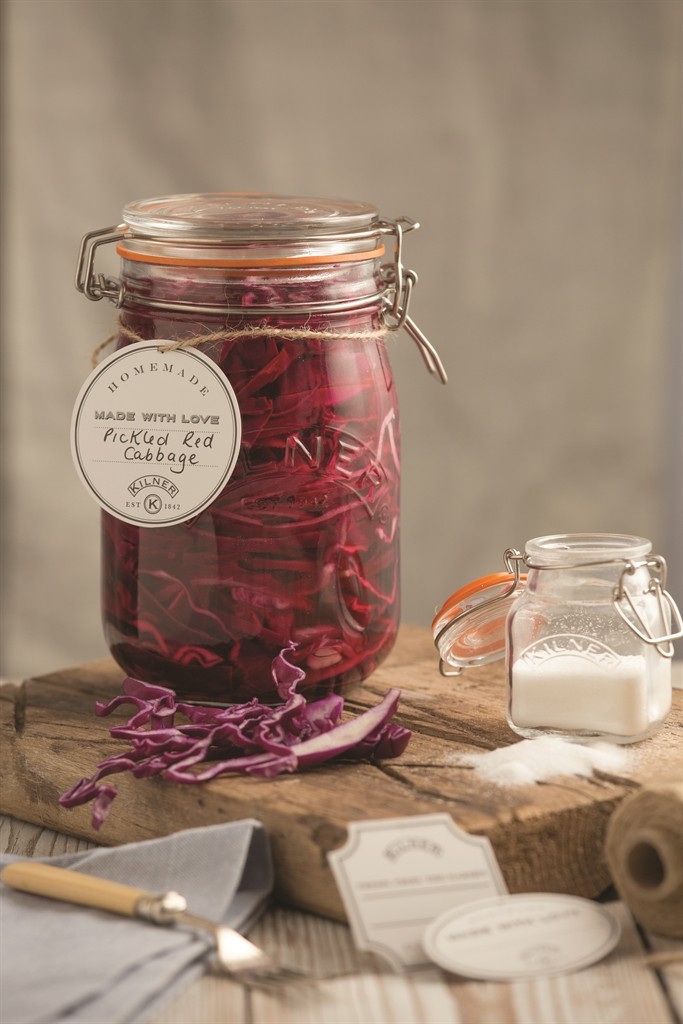 Kilner Klipsli Yuvarlak Kavanoz 1 Lt