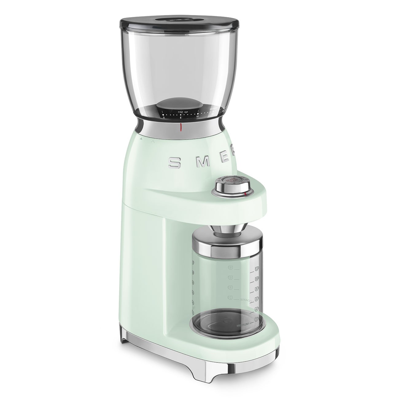 SMEG Kahve Öğütme Makinesi Cgf01Pgeu Retro Serisi Pastel Yeşil