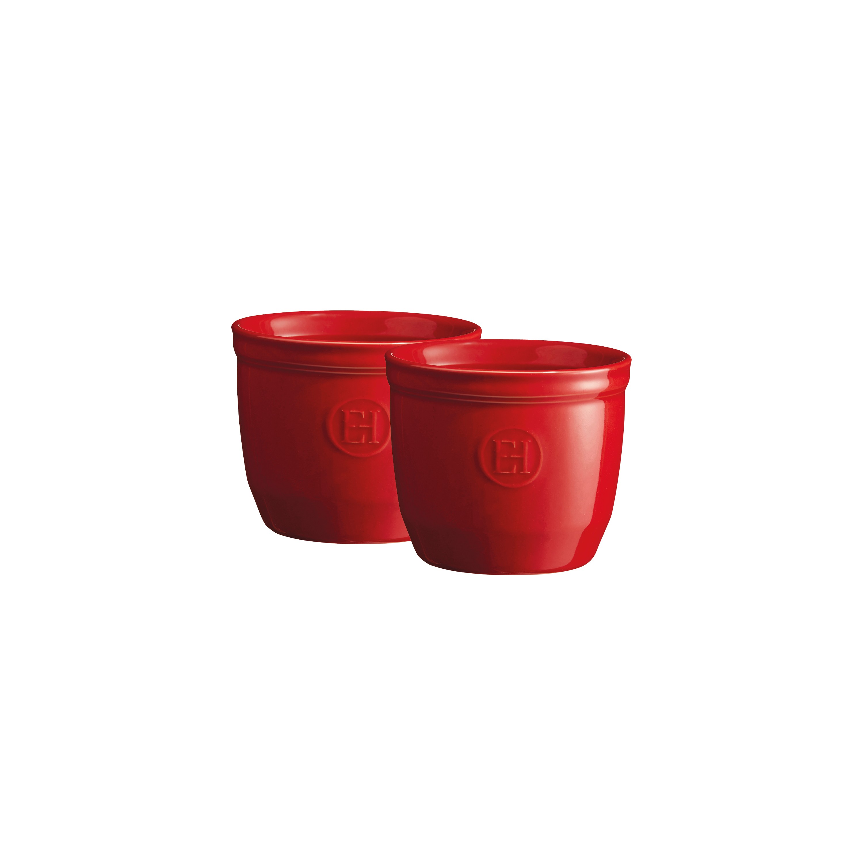 Emile Henry Fırın Kabı Ramekin No.8 2´li Set 170ML Kırmızı