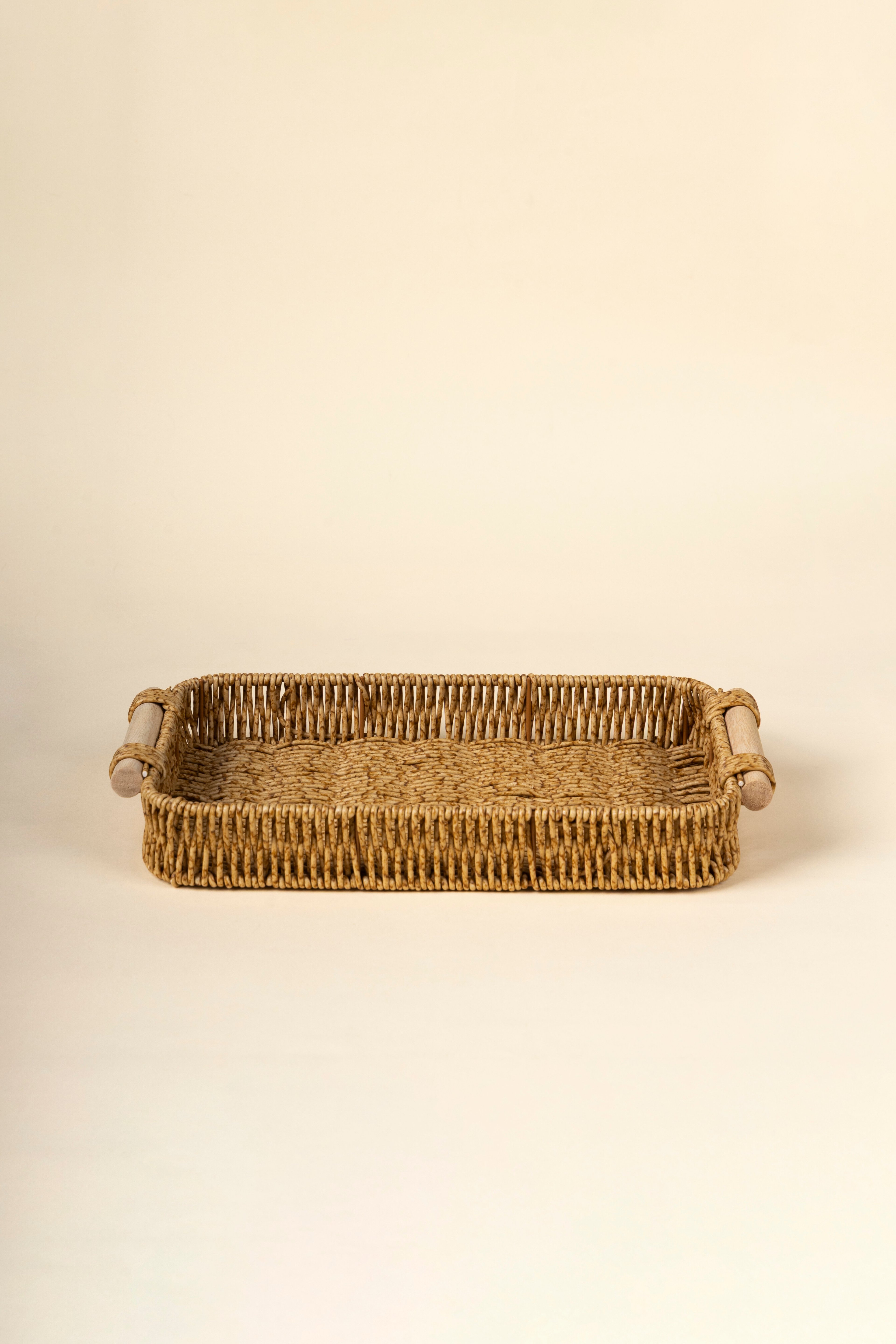 Melly 3'lü Rattan Tepsi