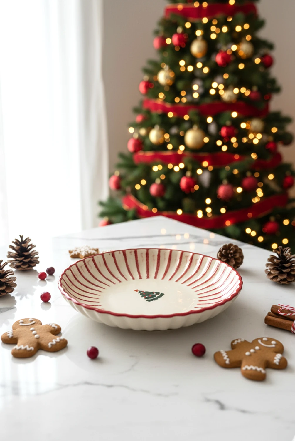 Christmas Garden Yemek Tabağı 21cm