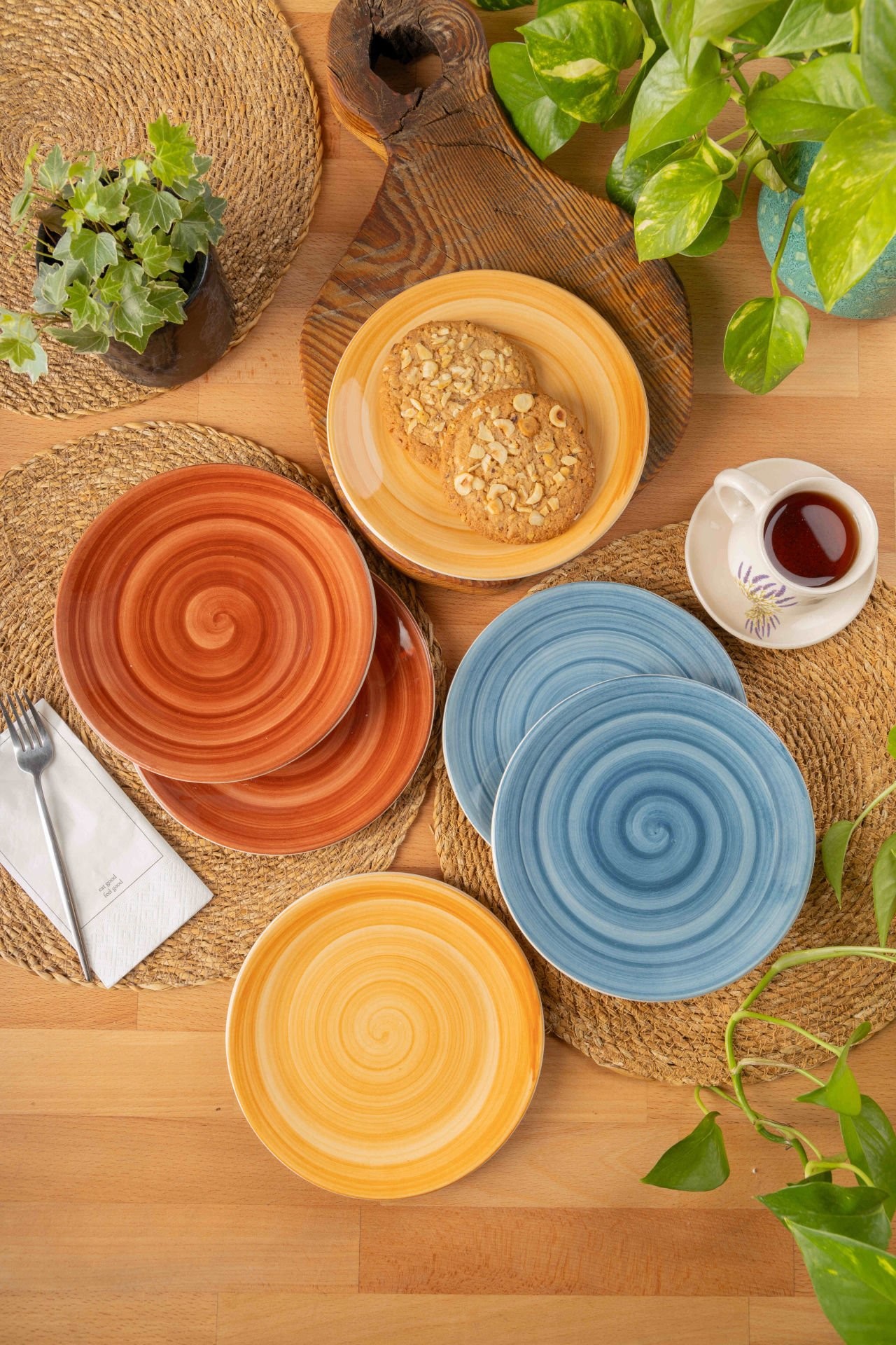 Turnet 6 Parça Pasta Takımı 19Cm