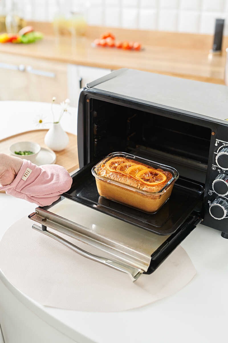 Fika Glace Vakumlu Cam Saklama Kabı 1200ML Gri