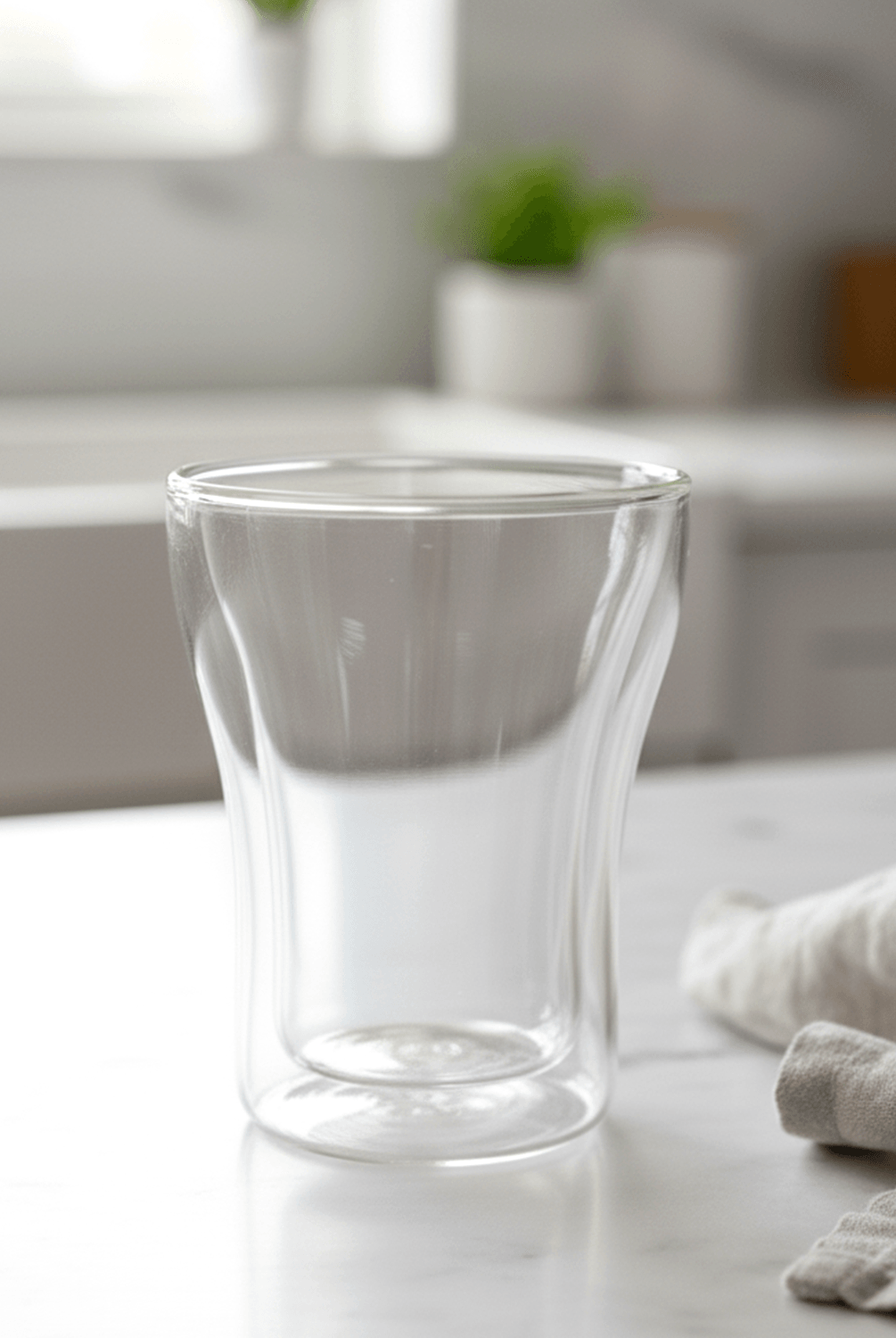 Naro Çift Cidarlı Cam Bardak 200ml