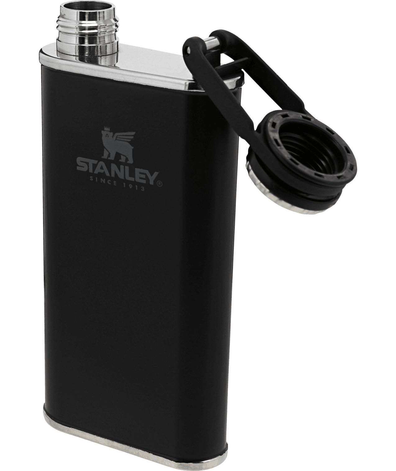 Stanley Klasik Flask Cep Matarası 0,23 Lt Siyah