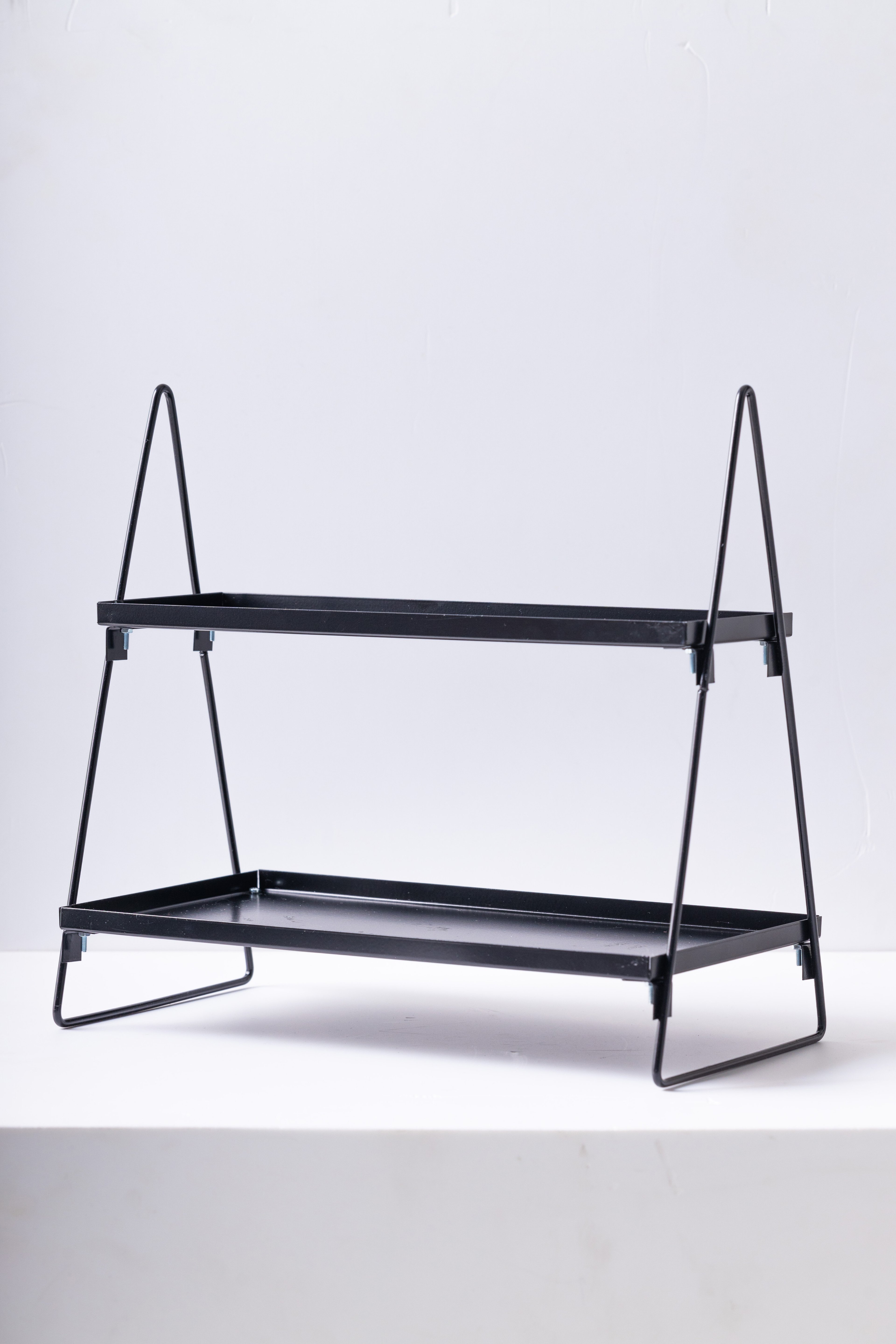 Nolan 2 Katlı Metal Organizer Dikdörtgen Raf