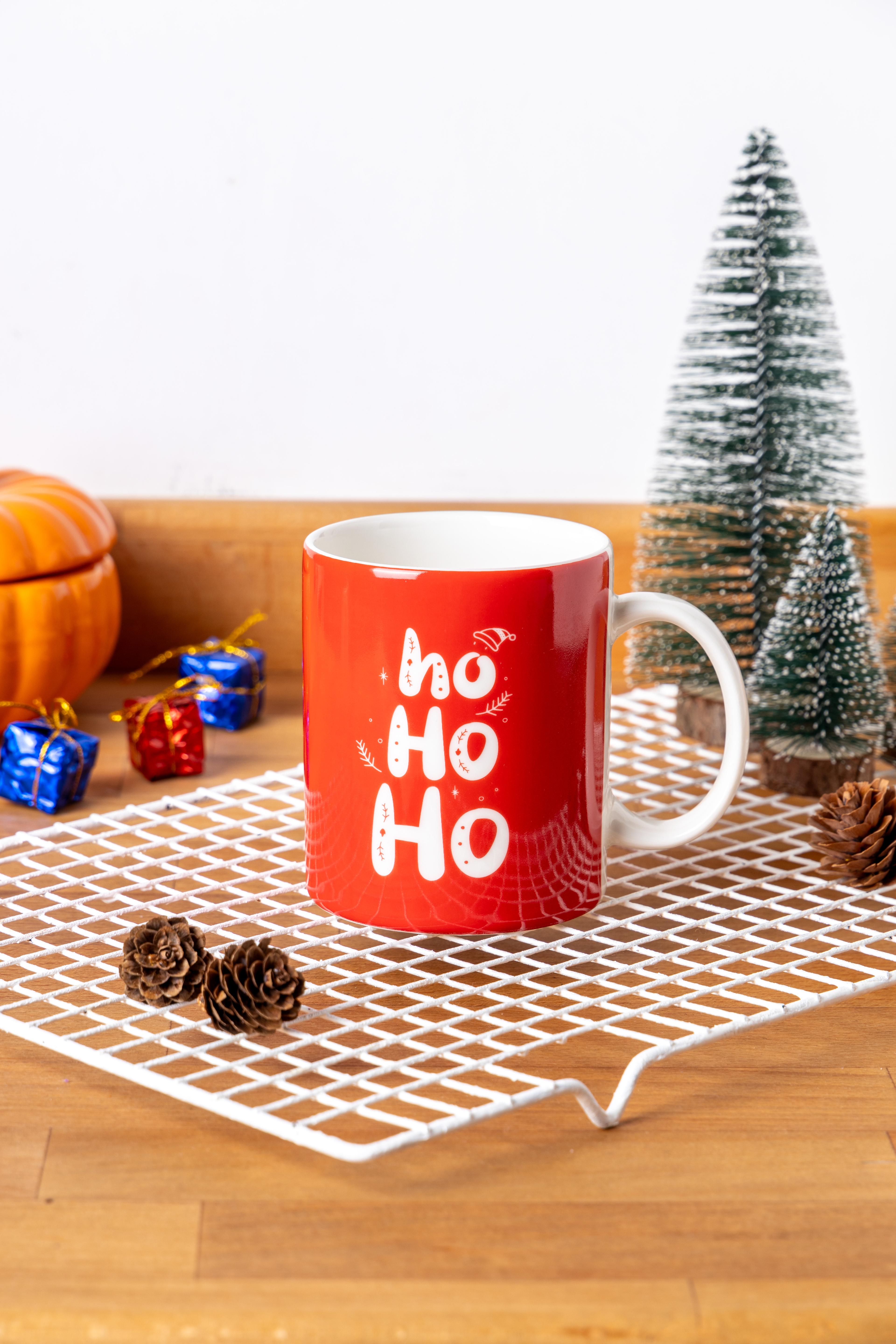 Hohoho Porselen Yılbaşı Mug