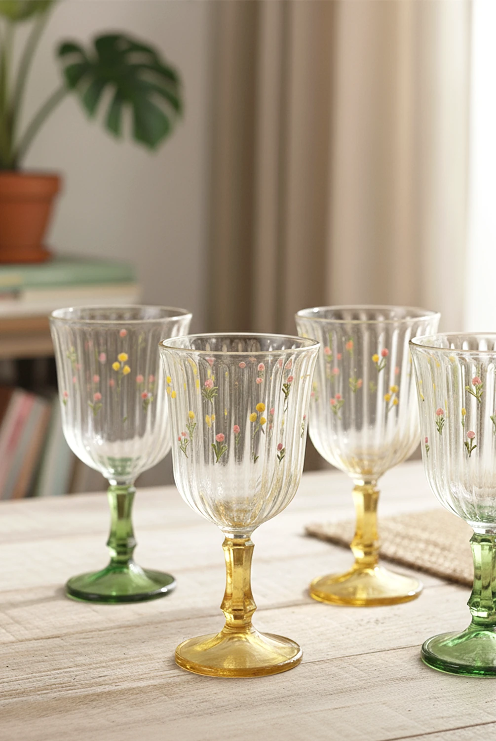 Botanical 4'lü Su Kadehi Seti 240 cc