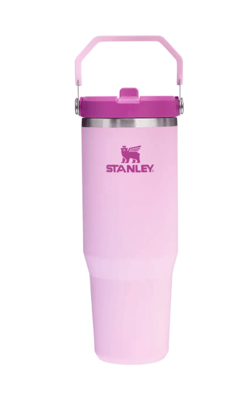 Stanley The IceFlow Flip Straw Pipetli Bardak 0.89L Kiraz Çiçeği