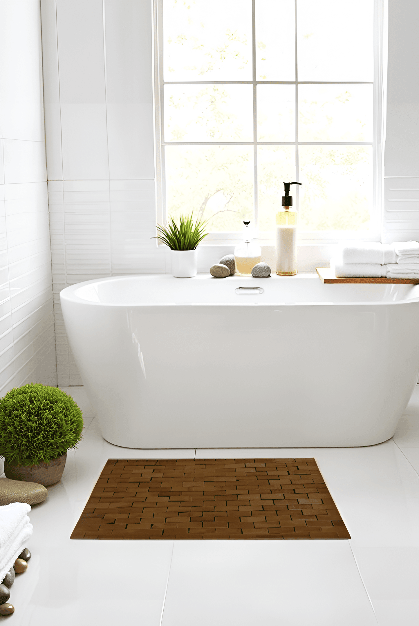 Noli Akasya Banyo Matı 45x70cm