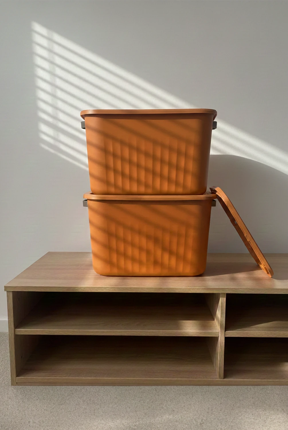 Colors 2'li Çok Amaçlı Saklama Kutu 20 Lt Kiremit