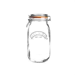 Kilner Klipsli Yuvarlak Kavanoz 1.5 Lt