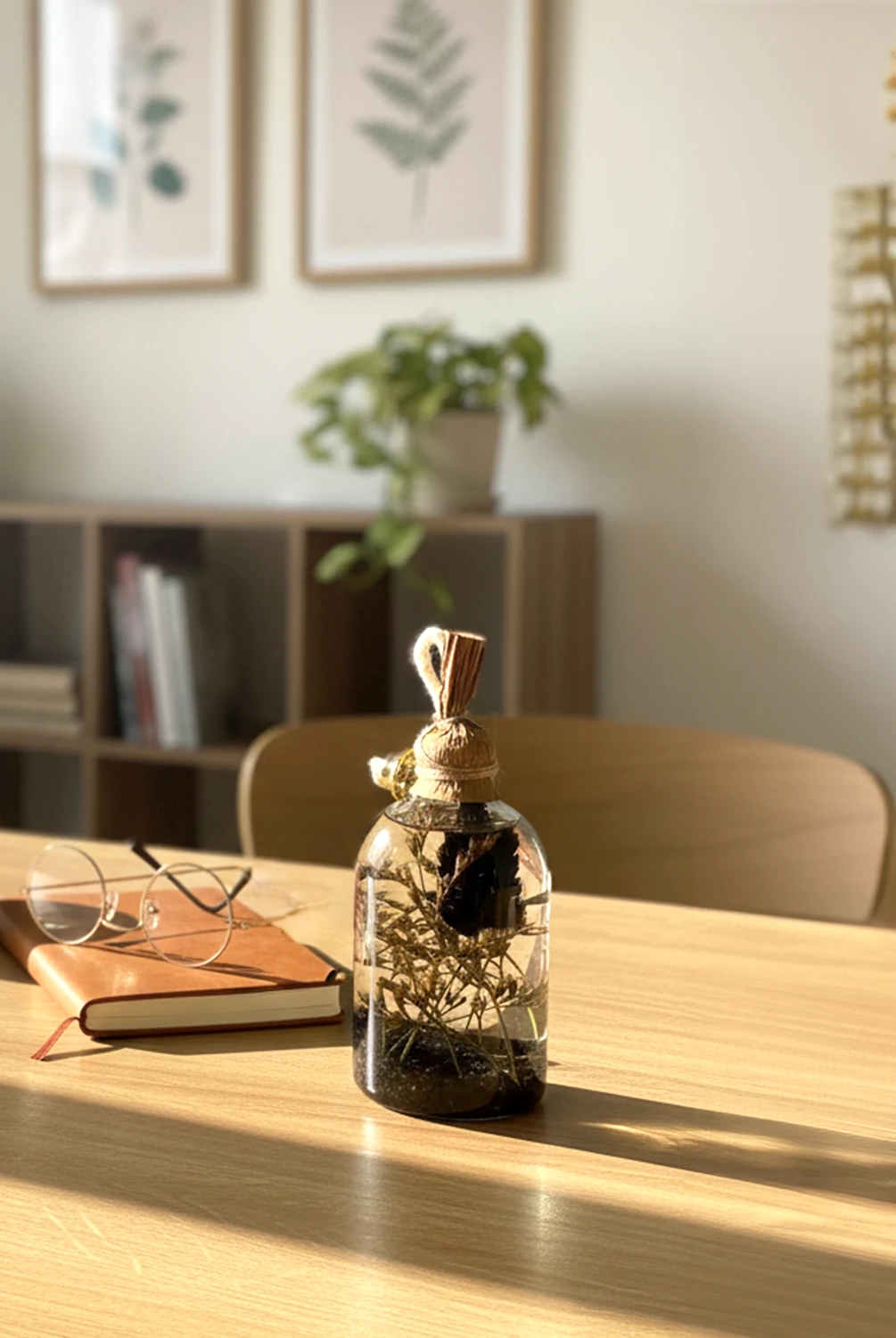 Lumira Christmas Siyah Taş Kandil Mum 100ml,