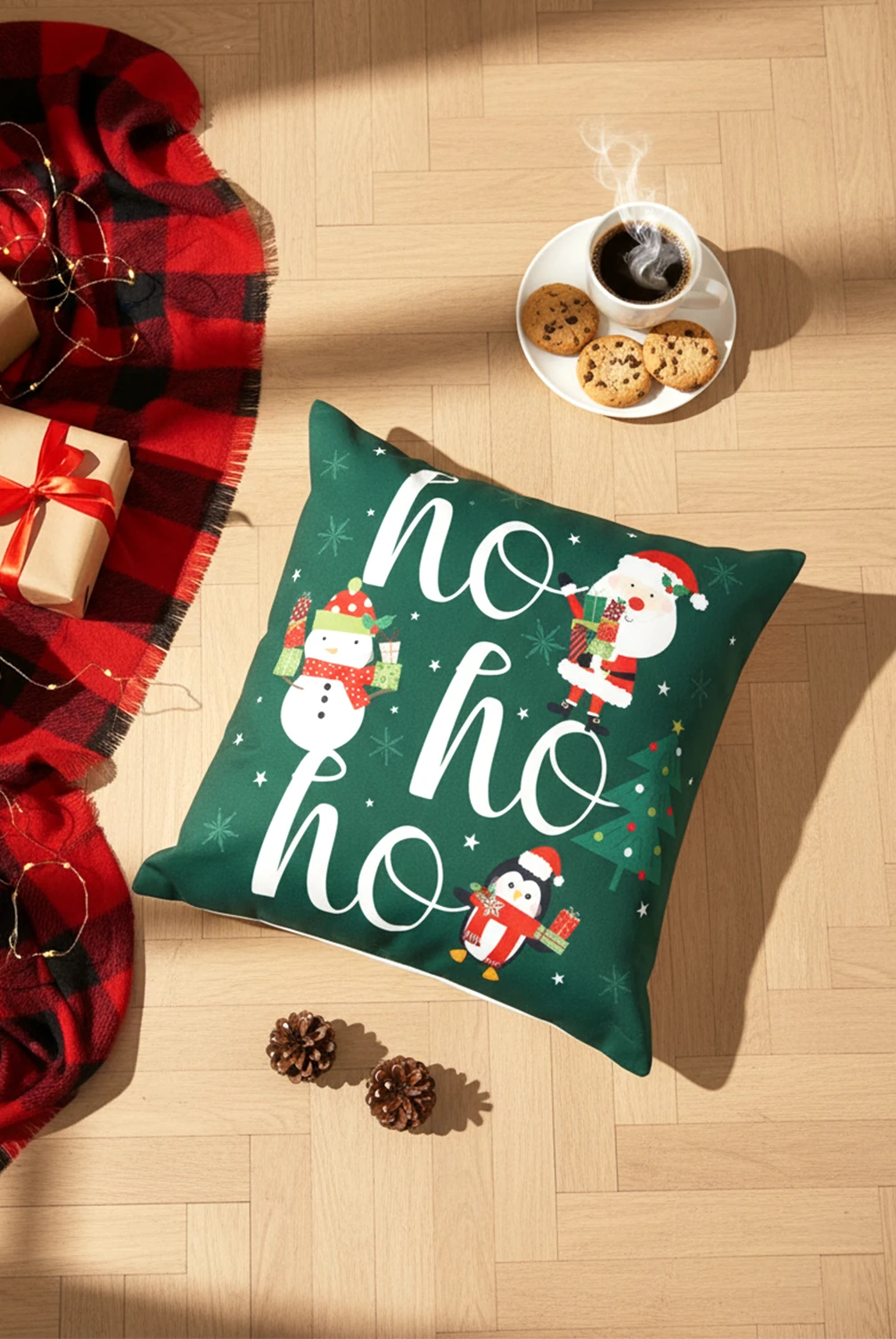 Christmas Hoho Kırlent 43x43cm