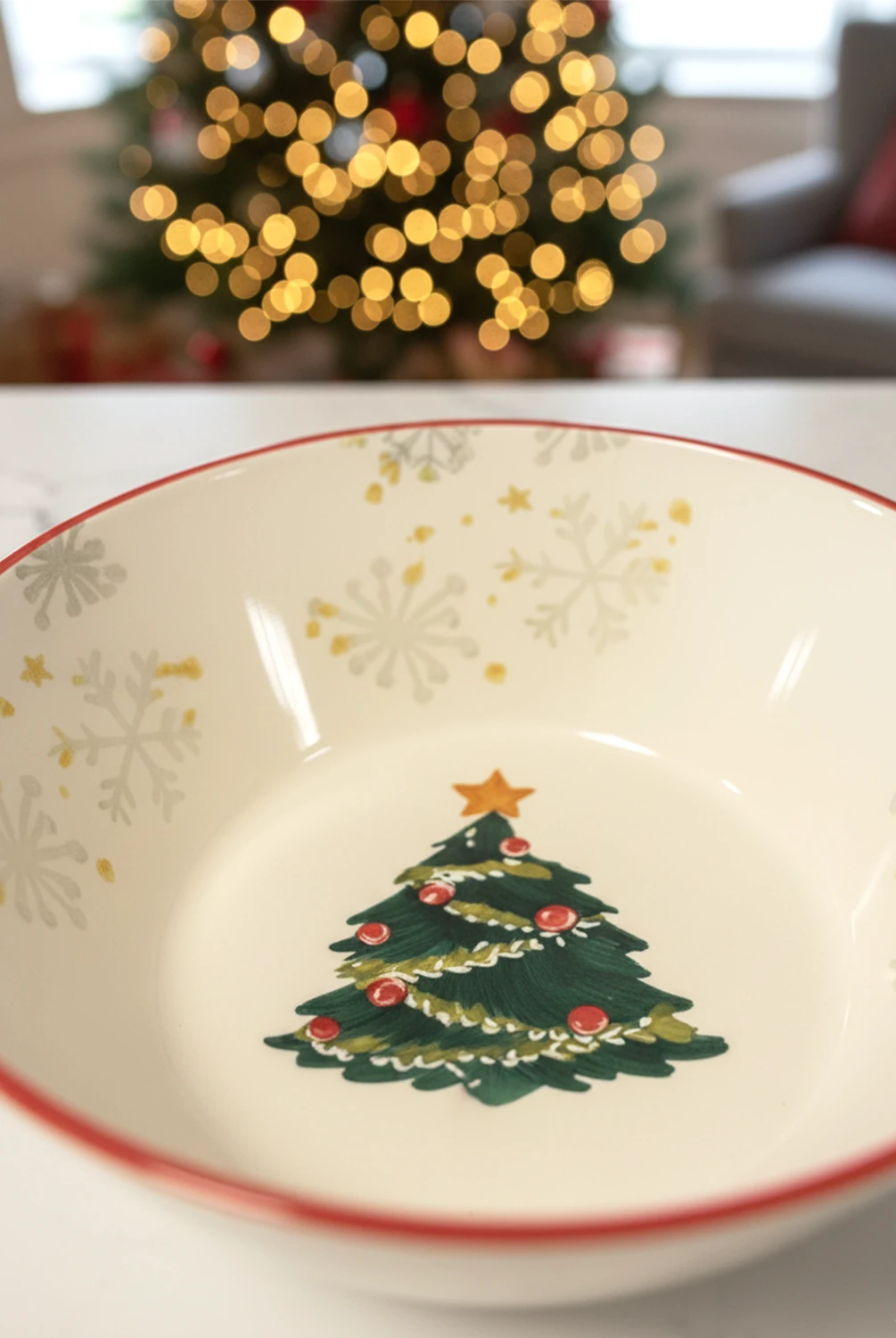 Ellen Çam Ağacı Kase Küçük 18cm