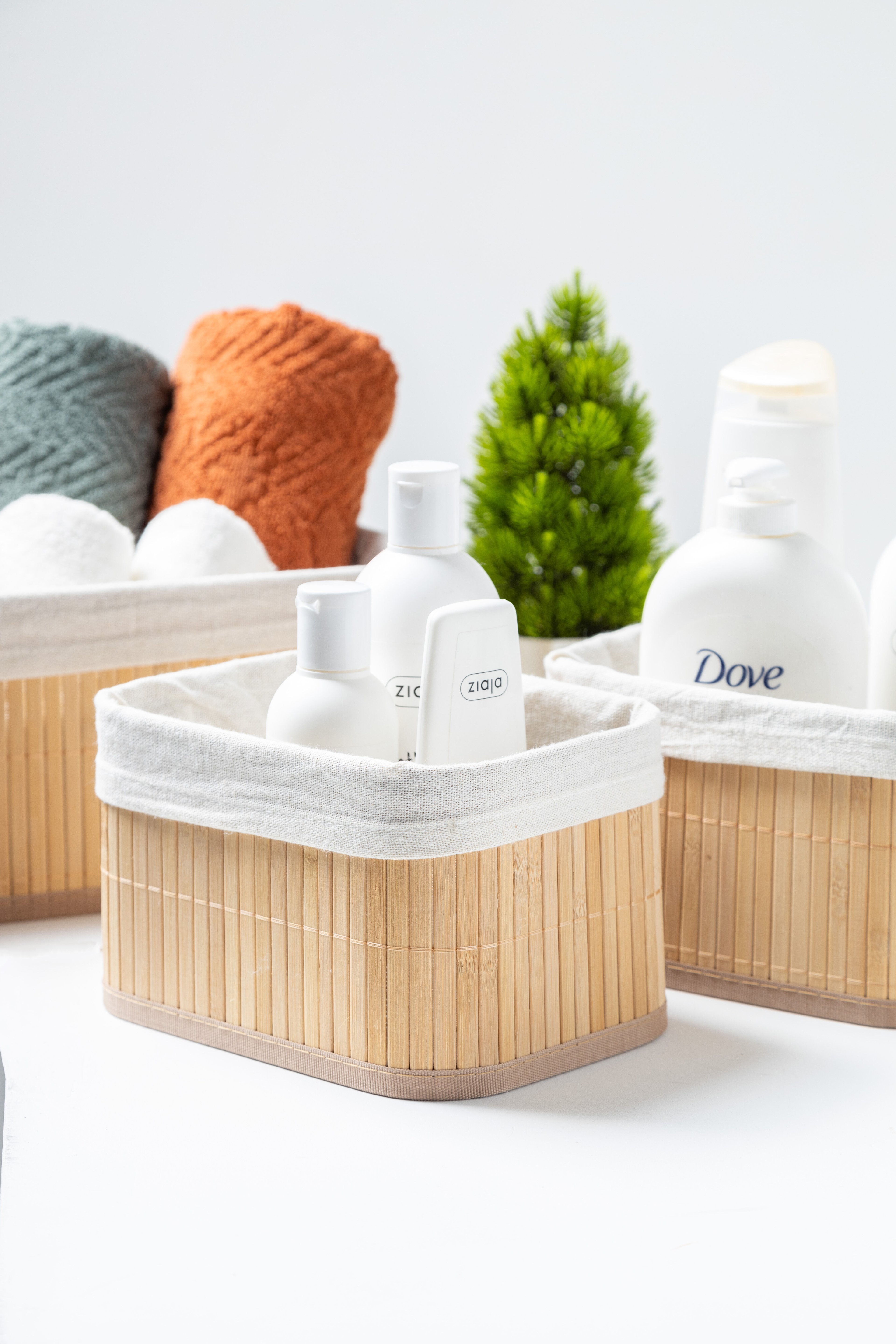 Minas 3Lü Bambu Organizer Set