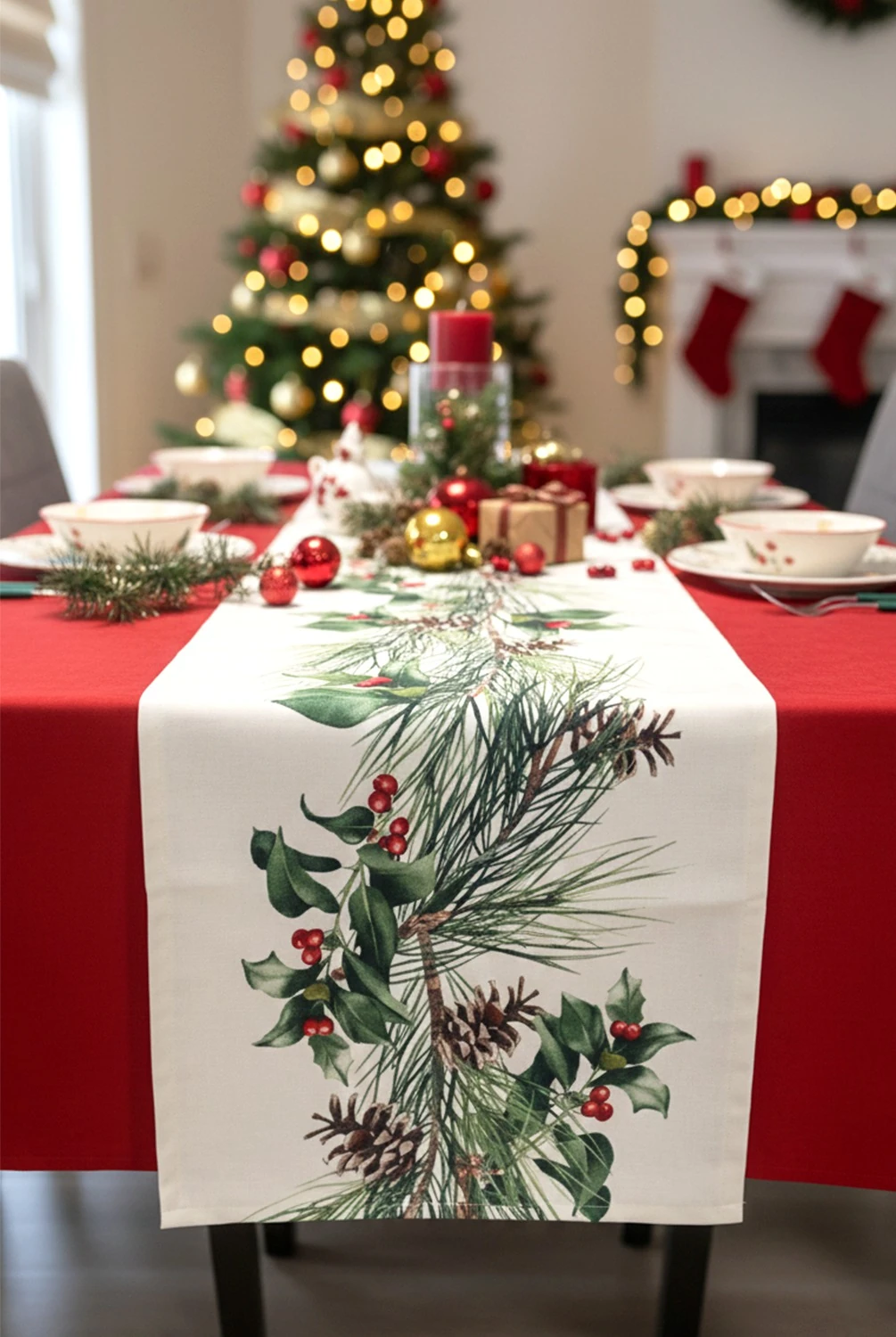 Christmas Kokina Runner 40x140cm