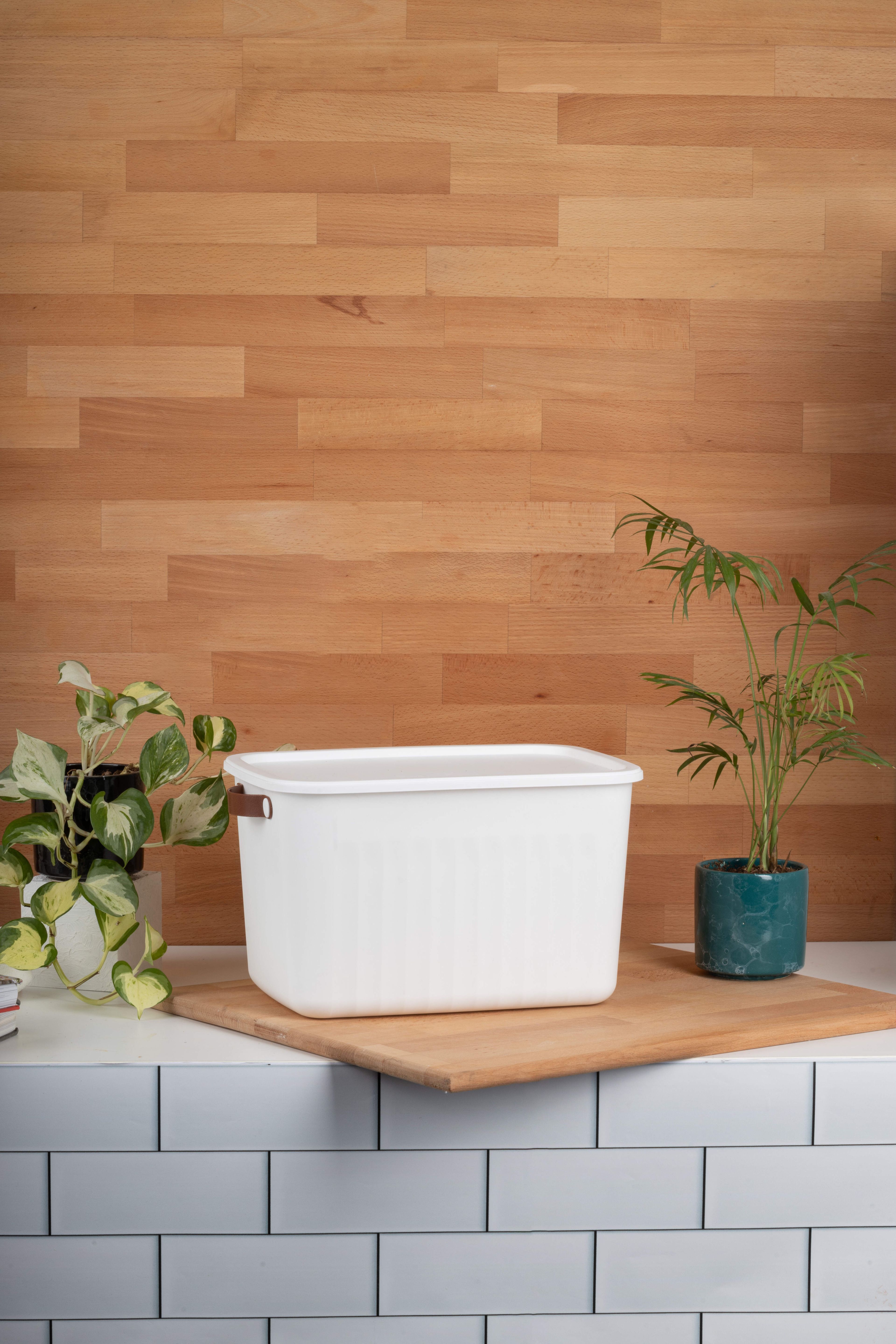 Boxy Çok Amaçlı Kutu 15Lt Beyaz