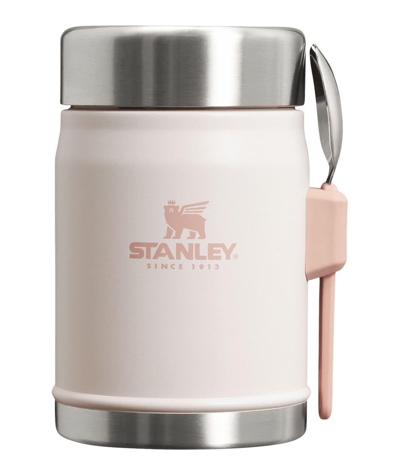 Stanley Klasik Paslanmaz Çelik Yemek Termosu Kaşıklı 0,40 Lt Açık Pembe