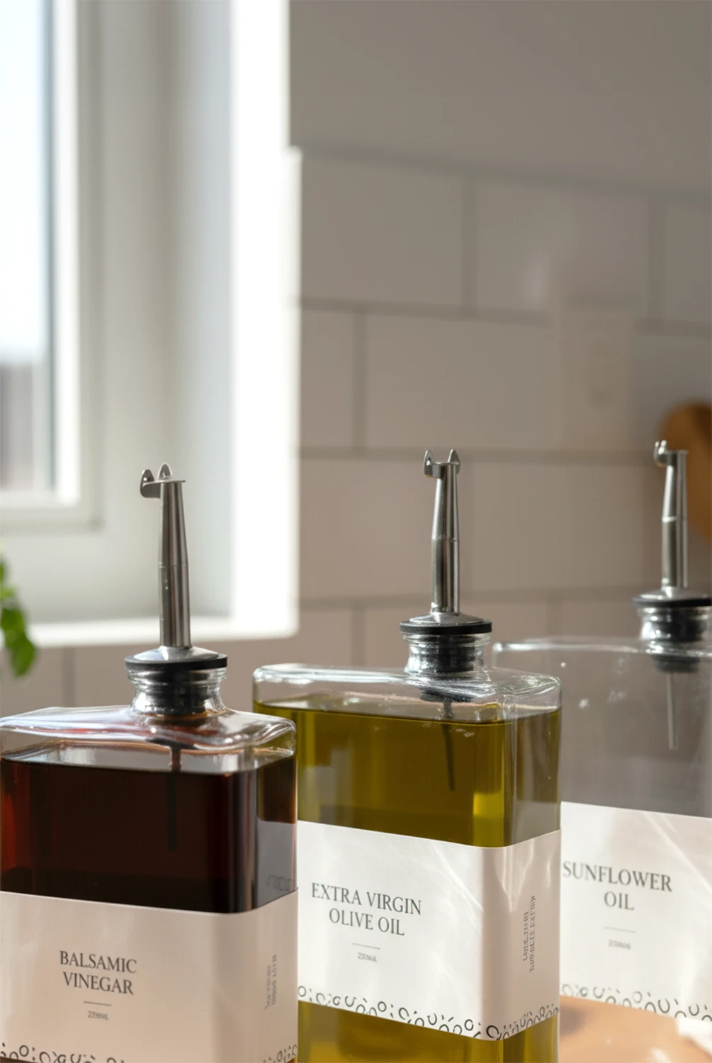 Grease 3'lü Gümüş Kapak Cam Yağlık Sirkelik Seti