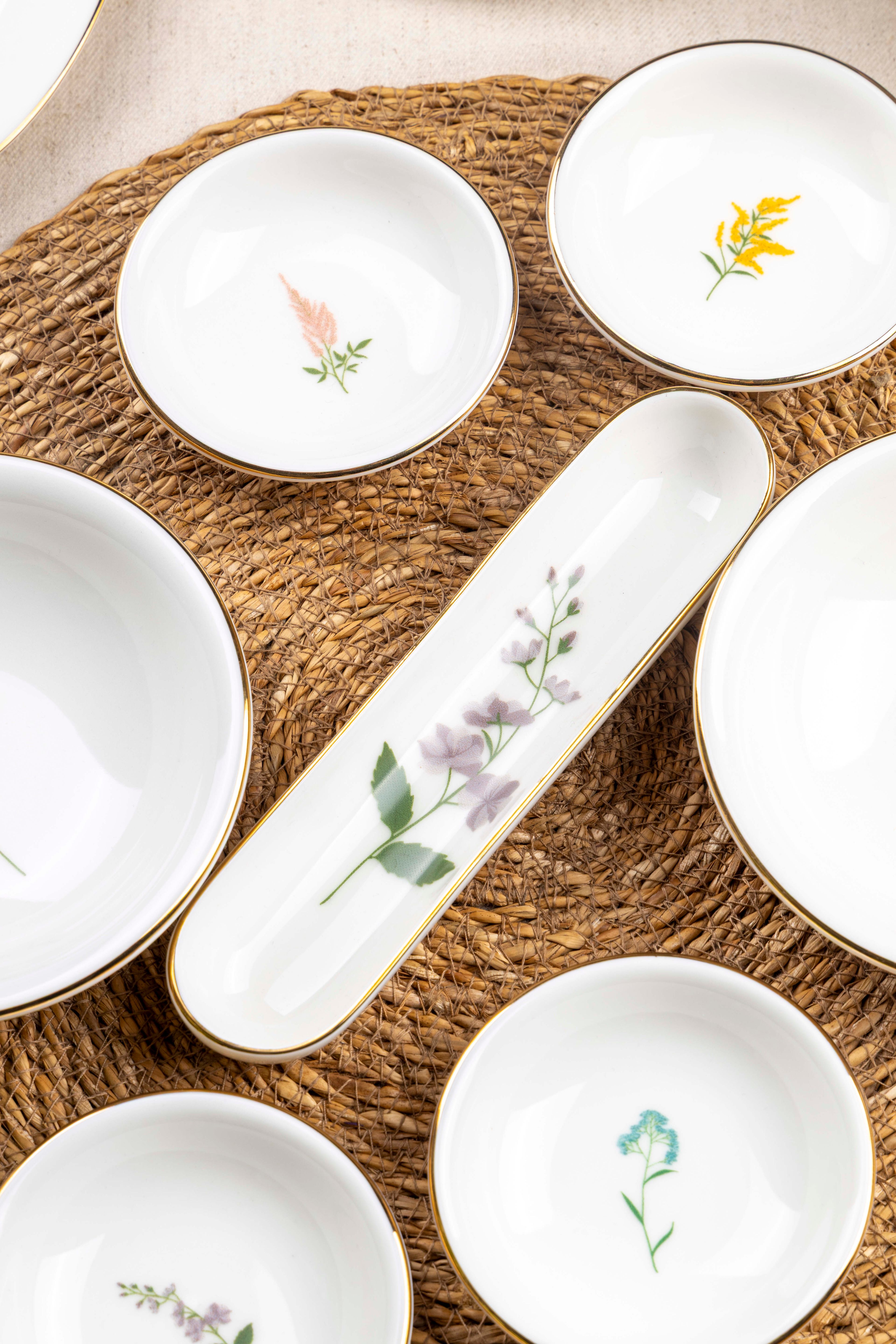 Bloom 28 Parça Porselen Kahvaltı Takımı