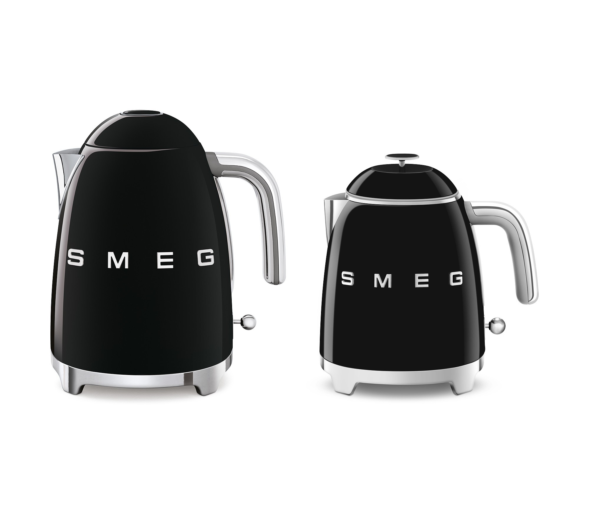 SMEG Mini Kettle Klf05Bleu Retro Serisi Siyah