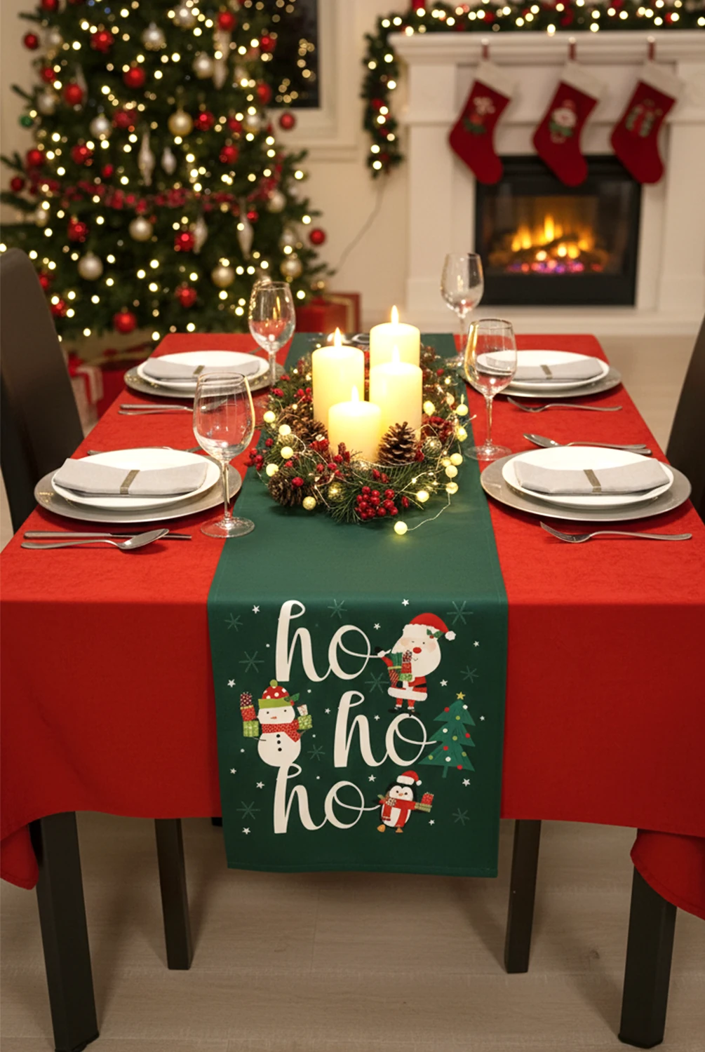 Christmas Hoho Runner 40x140cm