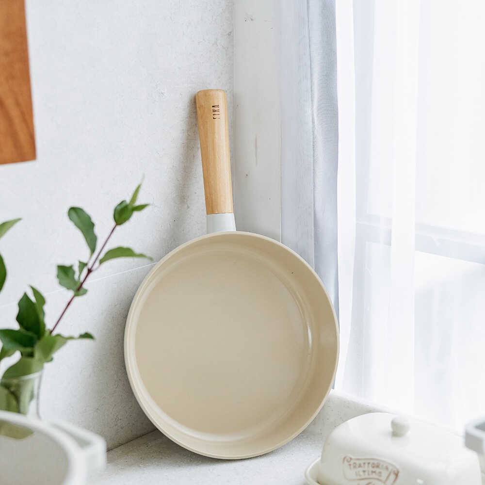 Neoflam Fika Alüminyum Döküm Tava 28cm Bej D-Neof128