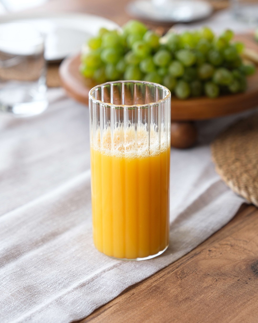 Melly 2 Li Çizgili Uzun Bardak 360Ml