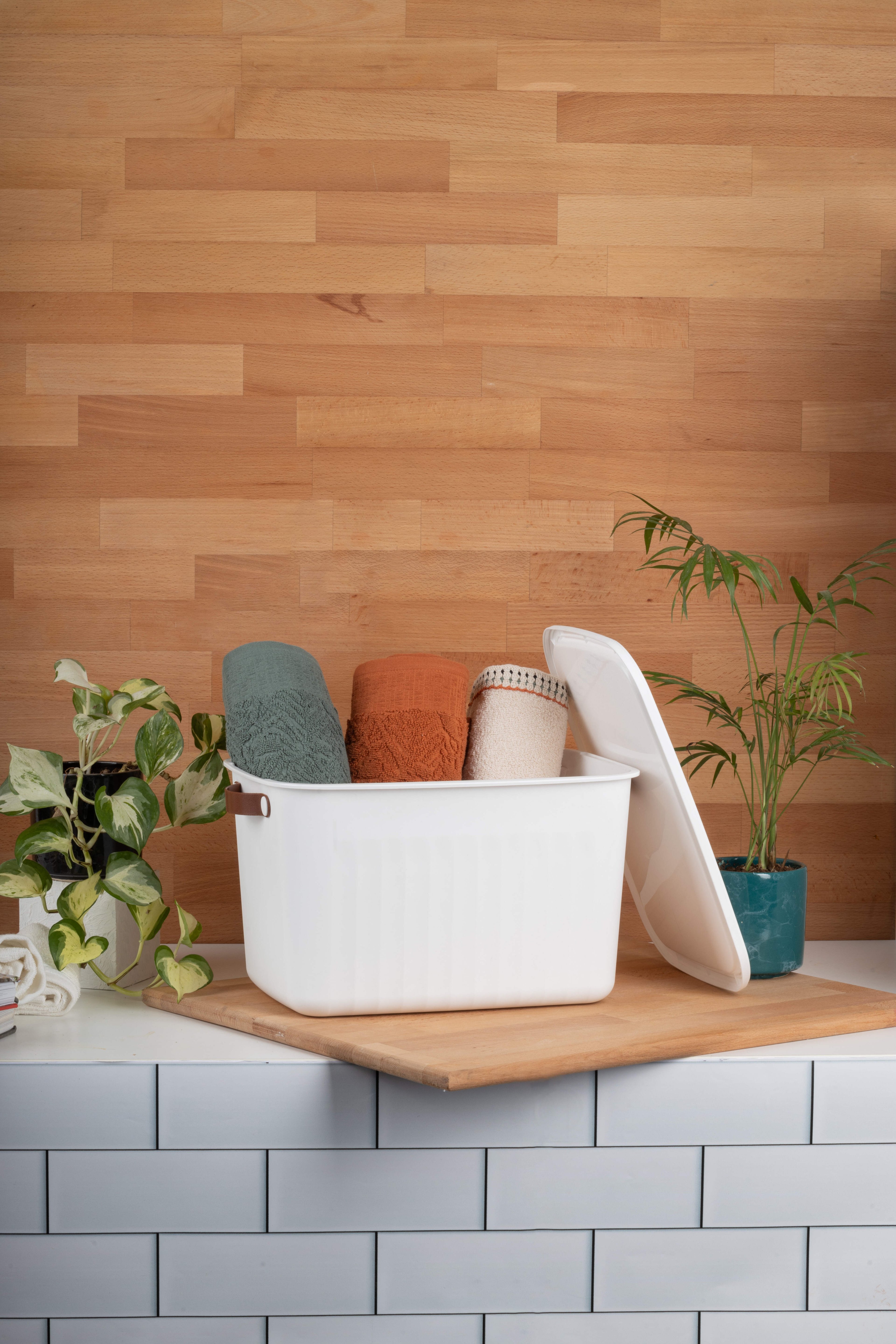 Boxy Çok Amaçlı Kutu 15Lt Beyaz