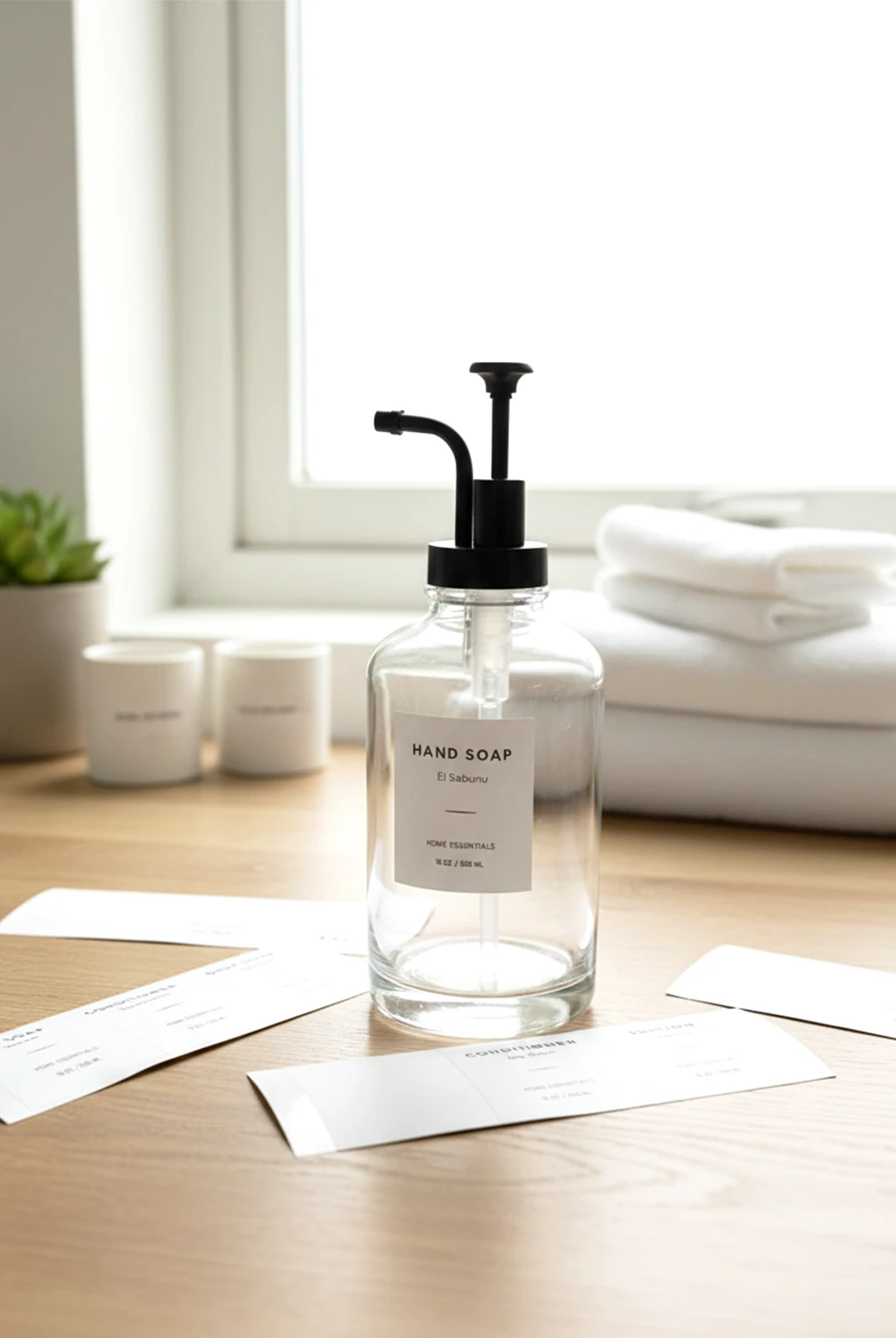 Retro Cam Sıvı Sabunluk 500 Ml Siyah