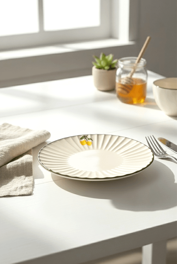 Lemon Garden Pasta Tabağı 21 cm
