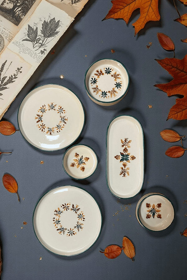 Blossom 14 Parça 6 Kişilik Kahvaltı Takımı