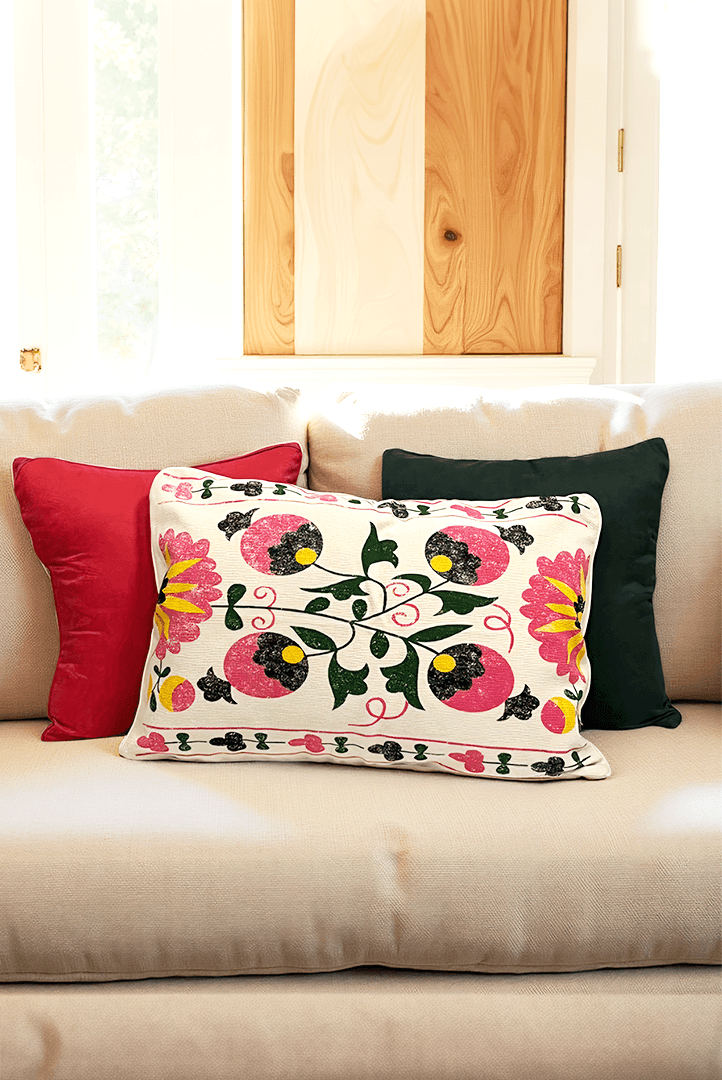 Tivoli Etnik Desen Kırlent Kılıfı 40x60cm