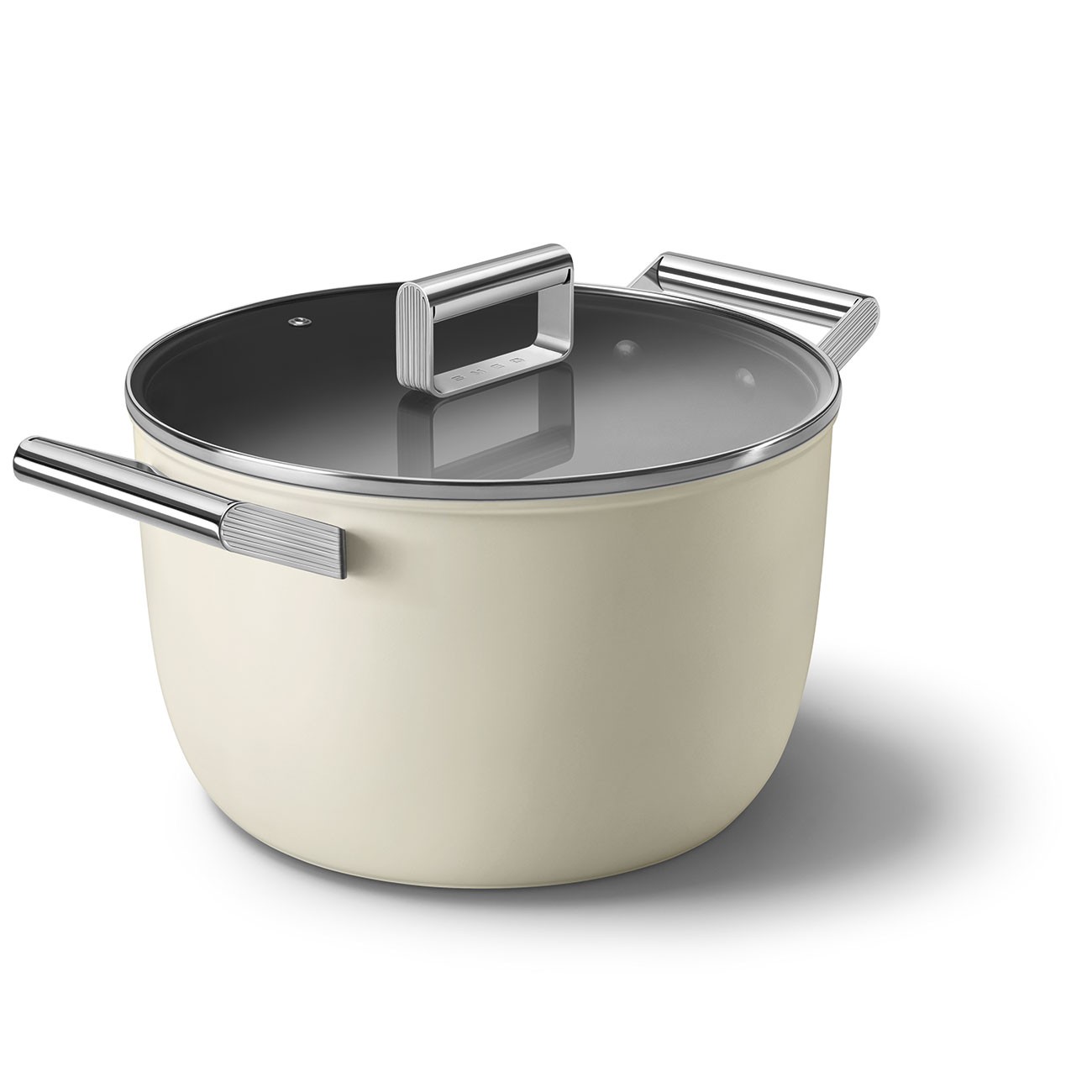 SMEG Cookware Serisi Tencere 26Cm Ckfc2611Crm Krem