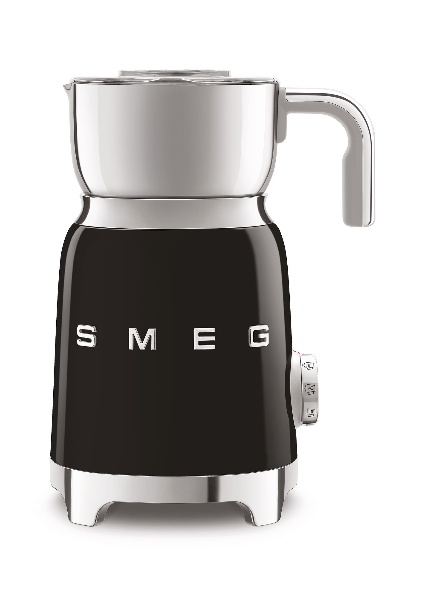 SMEG Süt Köpürtme Makinesi Mff01Bleu Retro Serisi Siyah