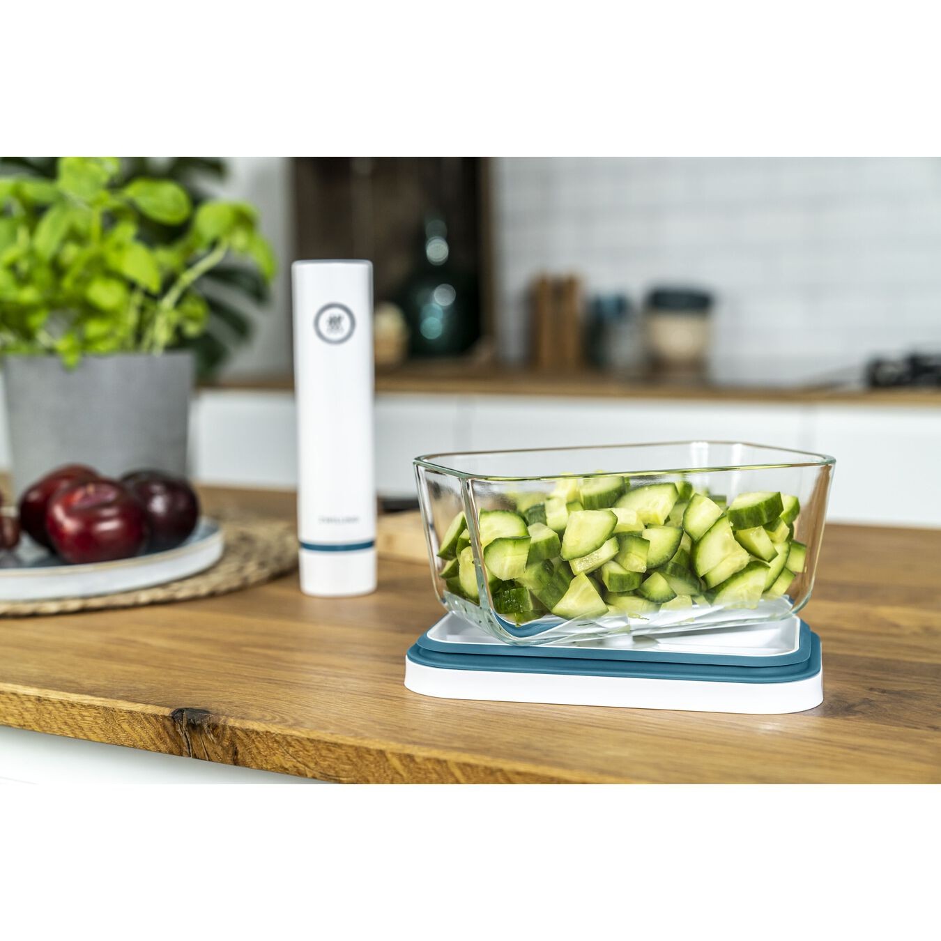 Zwilling 368013030 Fresh & Save Vakumlu Saklama Kabı L Cam Modern