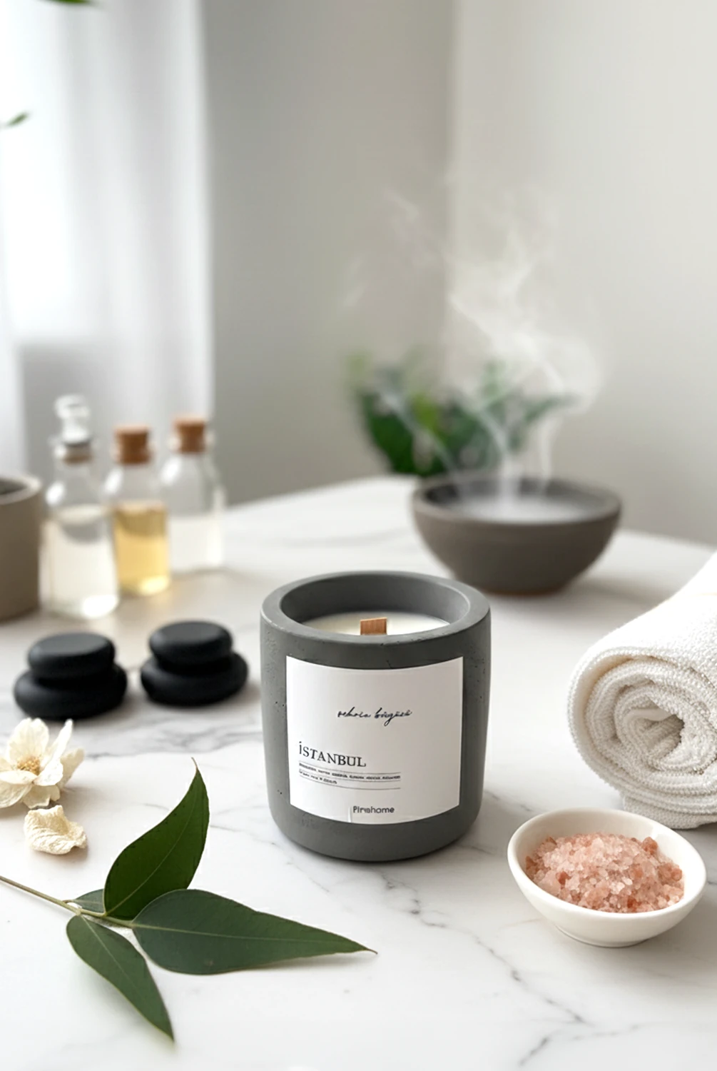 Rebul İstanbul Dekoratif Büyük Mum