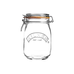 Kilner Klipsli Yuvarlak Kavanoz 1 Lt