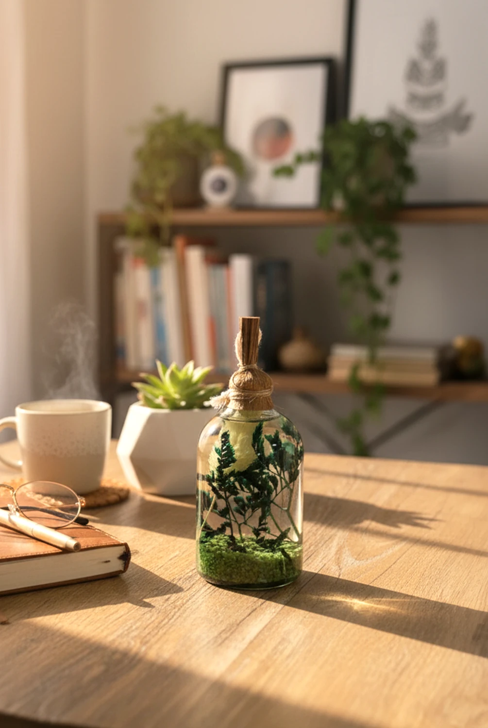 Lumira Christmas Yeşil Taş Kandil Mum 100ml