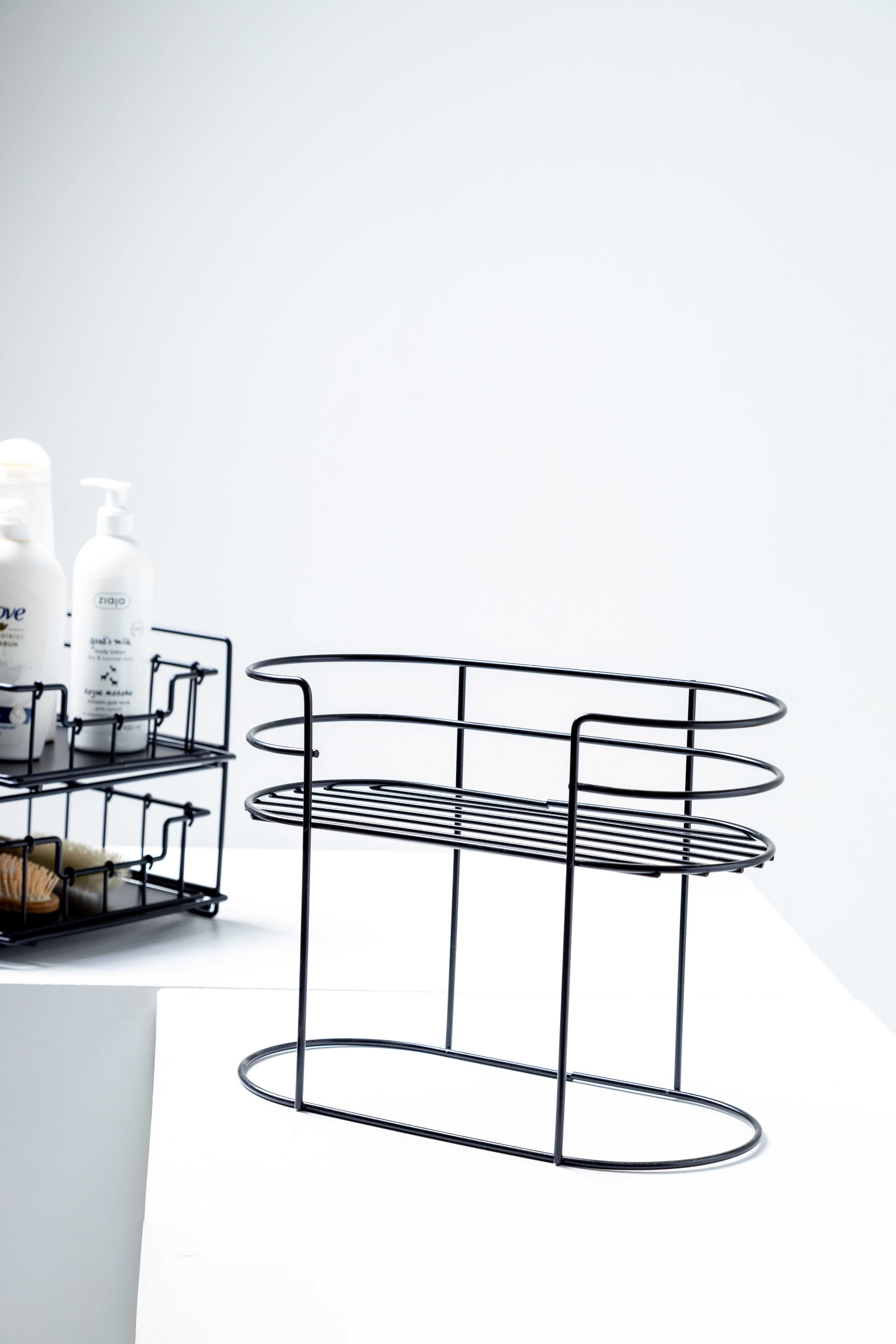 Blacked 2 Katlı Oval Tel Organizer