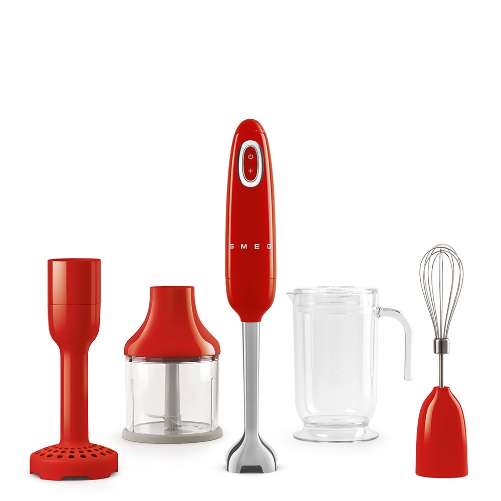 SMEG El Blender Seti Hbf22Rdeu Kırmızı