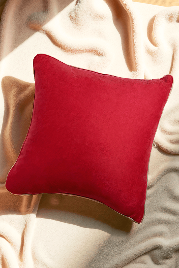 Milan Biyeli Kırlent Kılıfı 45x45cm Pembe