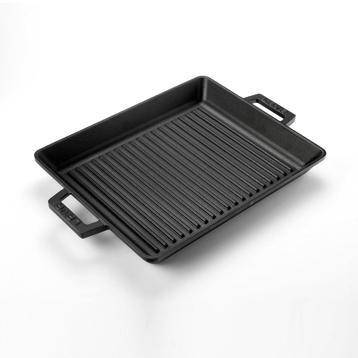 Lava Izgara Tava 26x32cm Metal Kulplu